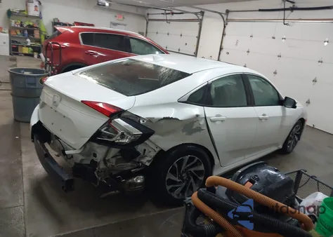 2017 Honda Civic Ex z USA, uszkodzony, nr VIN 19XFC2F76HE058196